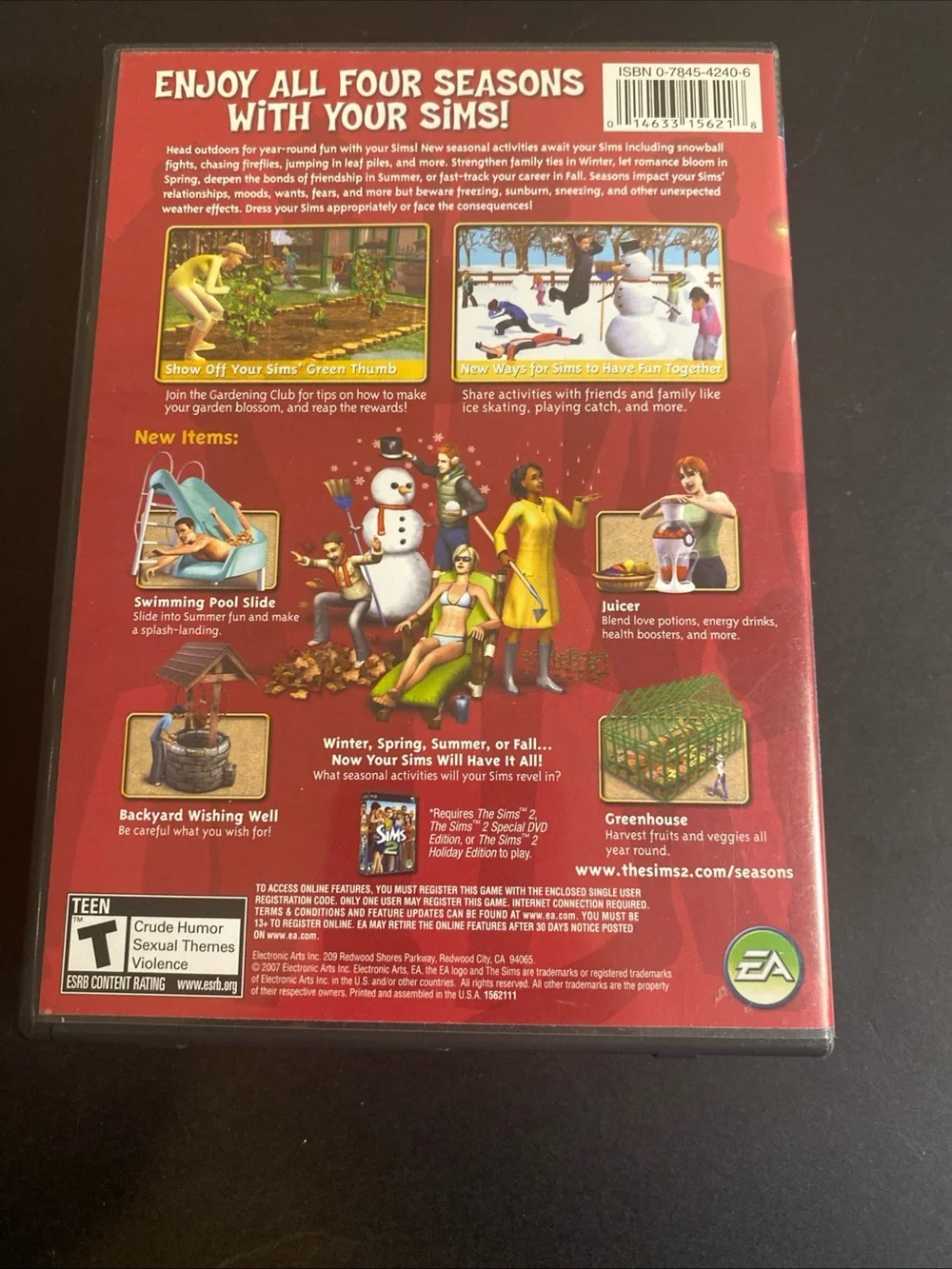 Sims 2: Seasons (PC, 2007)‎